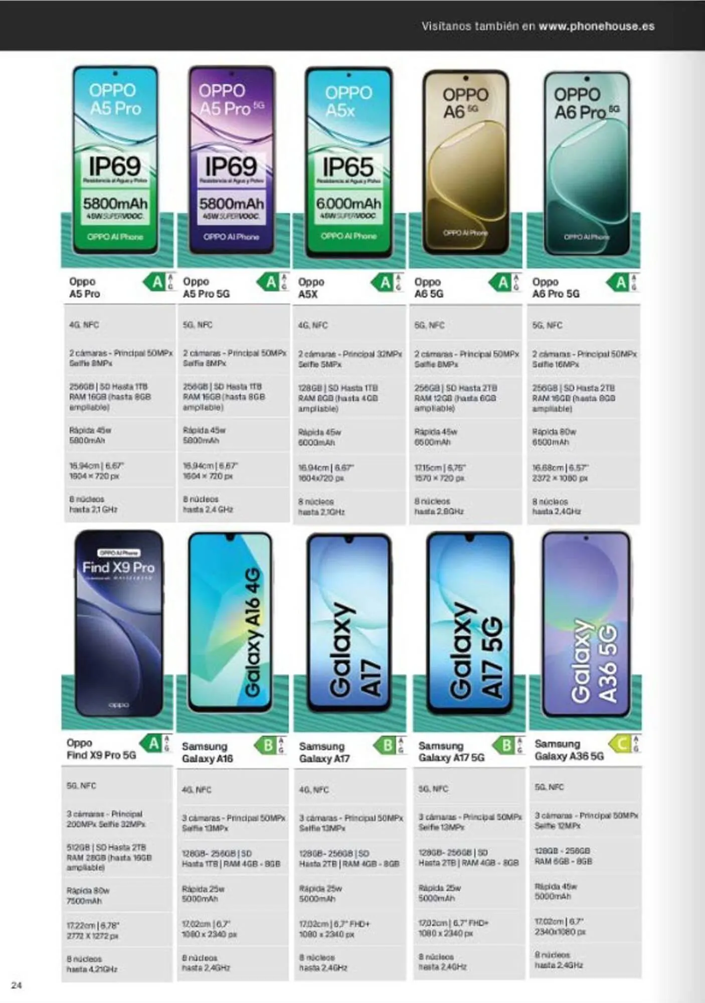 Catálogo de Catálogo Phone House 3 de marzo al 31 de marzo 2026 - Página 24