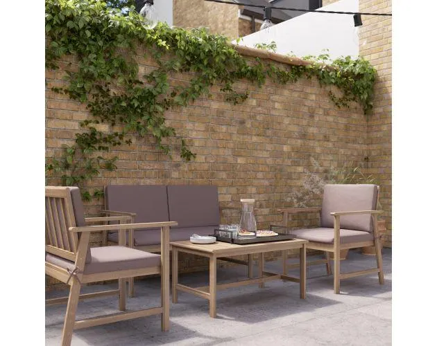 Set jardín acacia Piotta