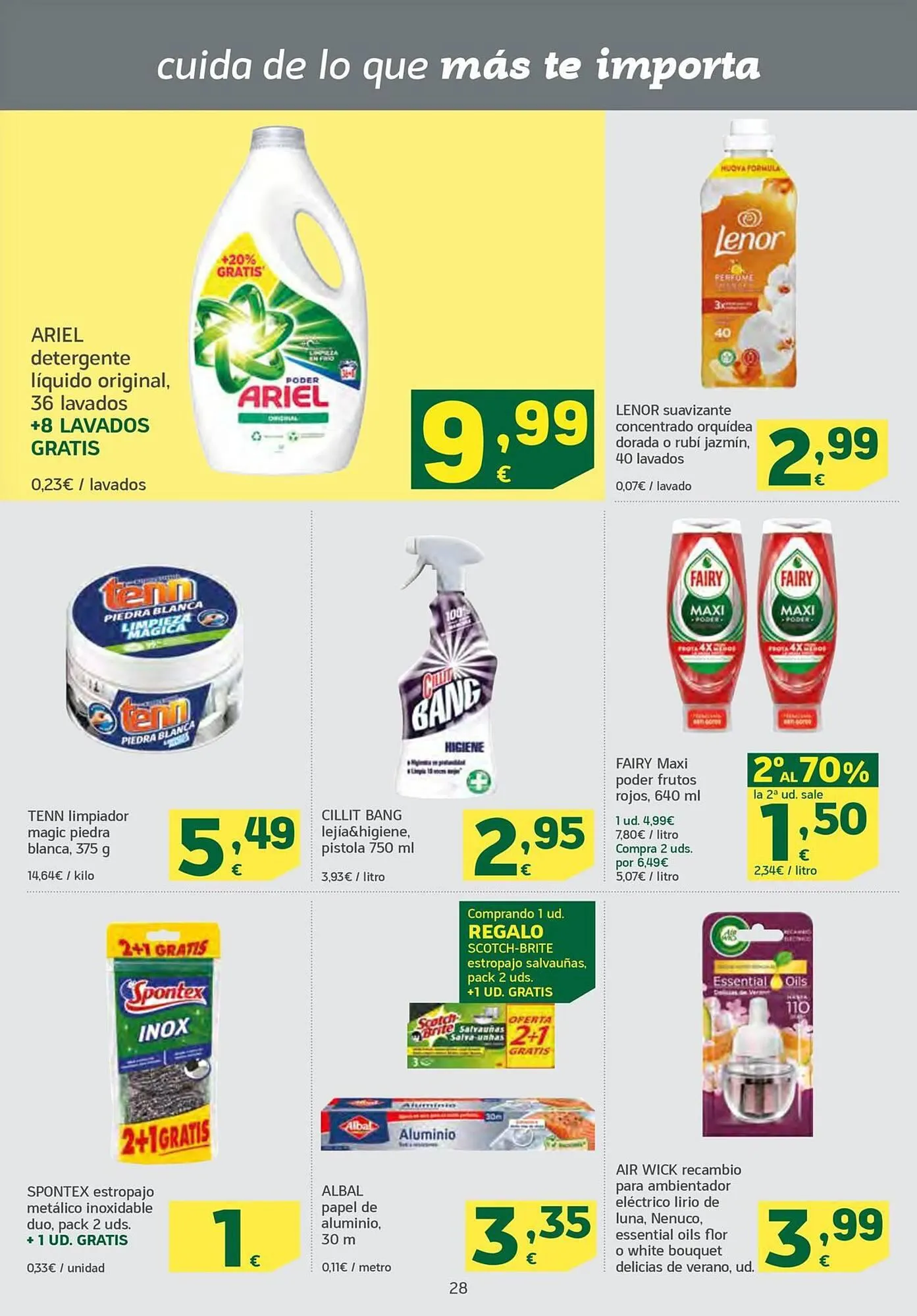 Catálogo de Folleto HiperDino 9 de abril al 22 de abril 2024 - Página 28