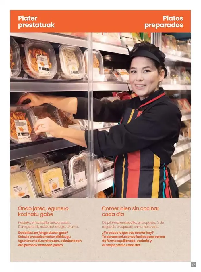 Catálogo de Nueva apertura EROSKI Center Bidebarrieta 27 de noviembre al 5 de diciembre 2024 - Página 17