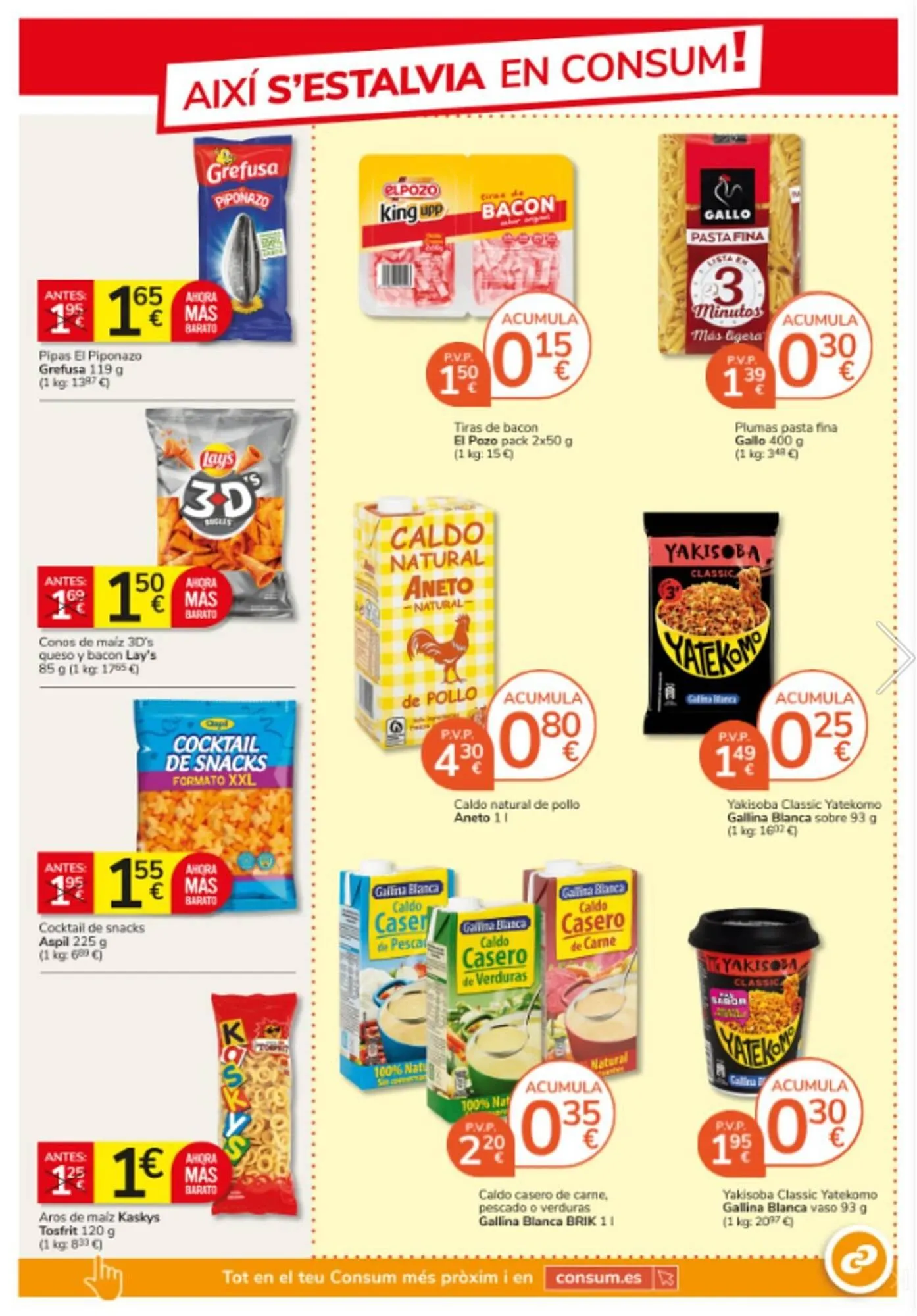 Catálogo de Catálogo Consum 26 de marzo al 22 de abril 2026 - Página 11