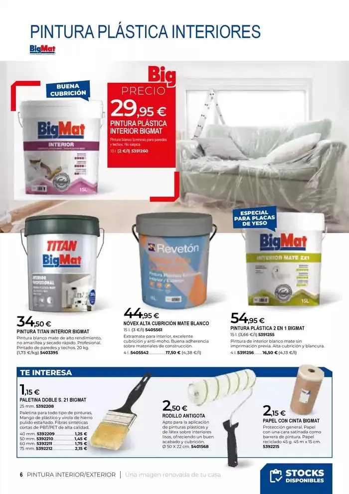 Catálogo de ¡Píntalo a lo grande! 8 de abril al 15 de mayo 2025 - Página 6