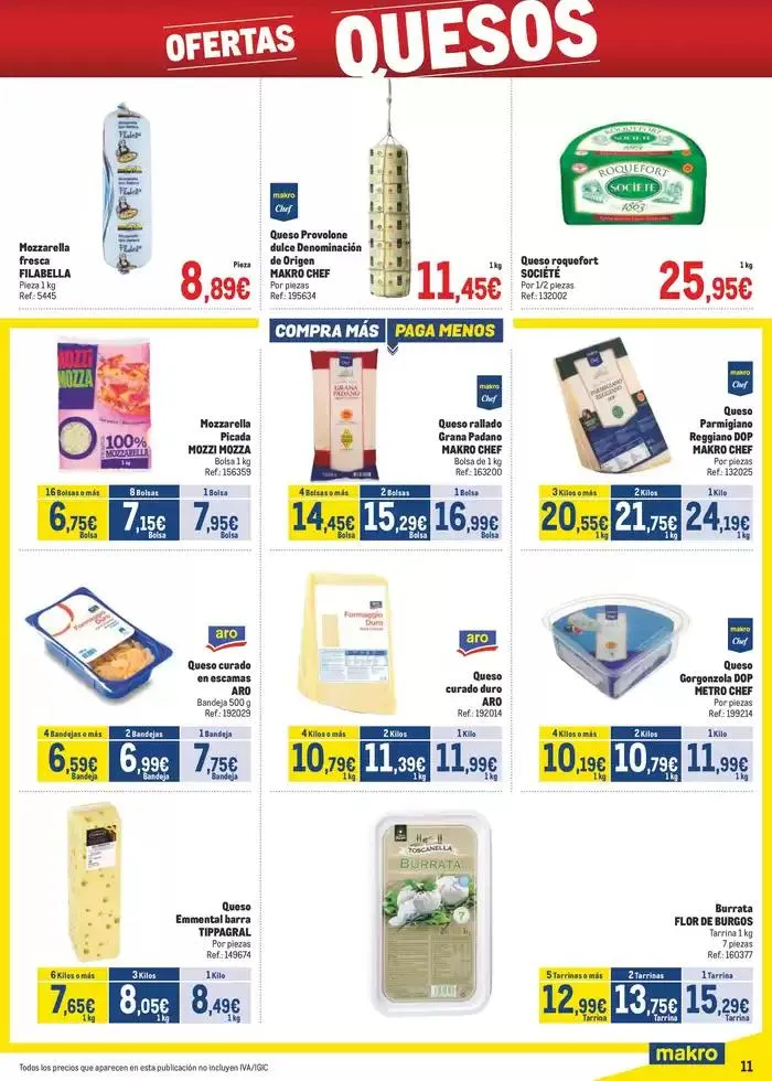 Catálogo de Makro Precios Centro 4 de marzo al 6 de abril 2025 - Página 11