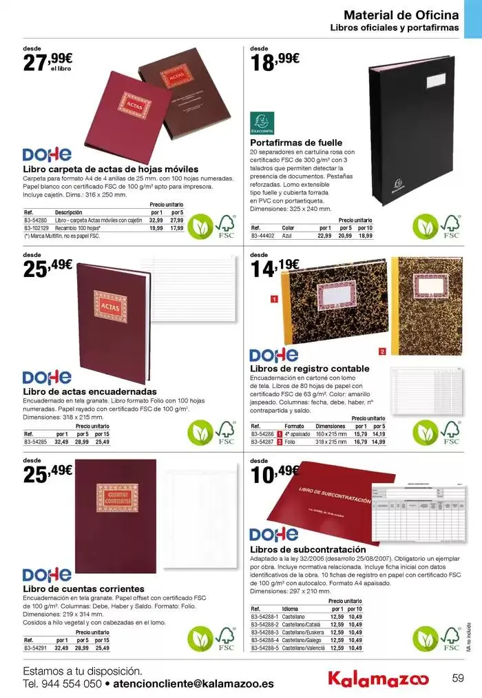Catálogo de Staples Kalamazoo Catálogo General 9 de enero al 30 de septiembre 2025 - Página 59