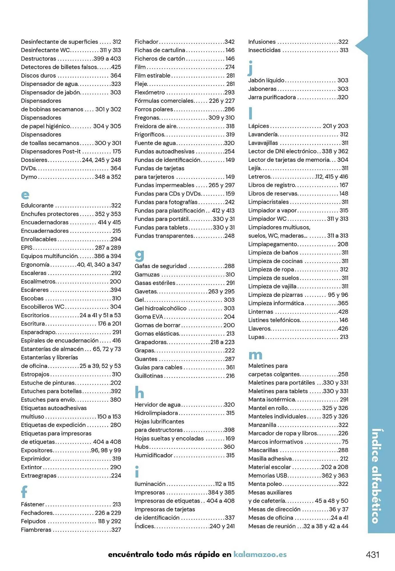 Catálogo de Folleto Staples Kalamazoo 19 de enero al 31 de diciembre 2026 - Página 431