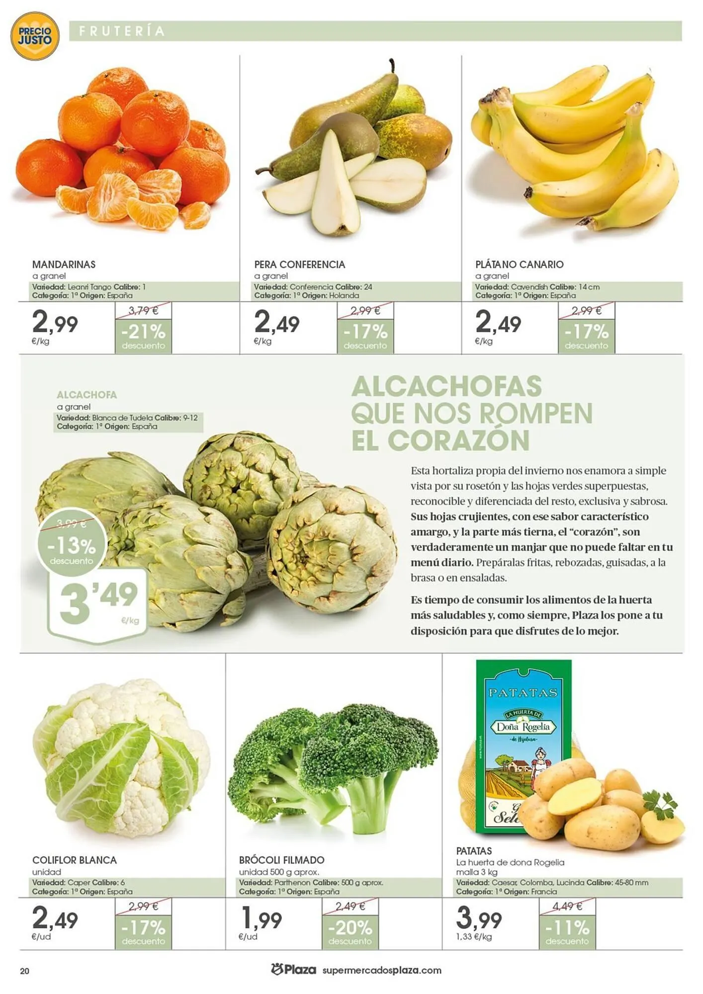 Catálogo de Folleto Supermercados Plaza 22 de enero al 4 de febrero 2026 - Página 20