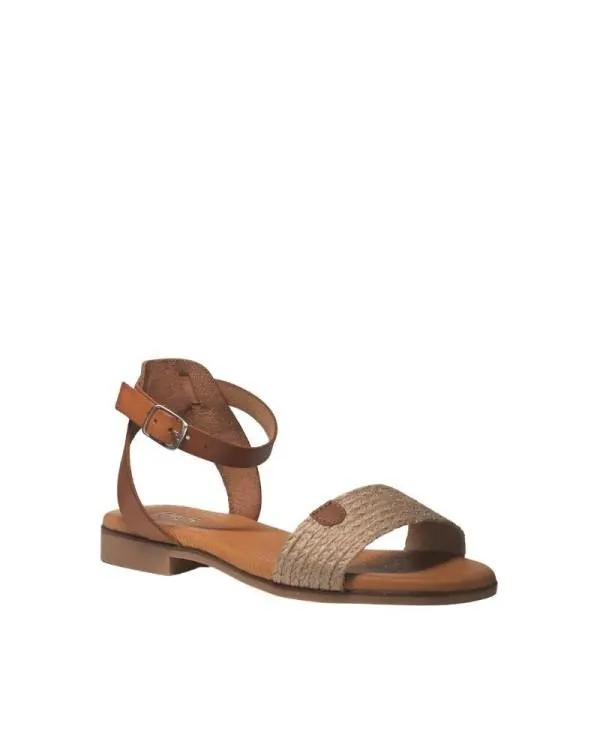 Sandalias Abiertas Mujer Marrón 3052