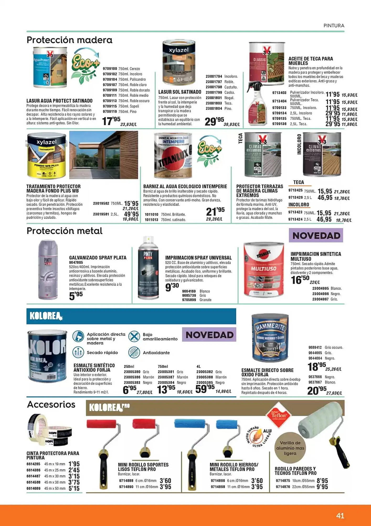 Catálogo de Folleto Optimus 22 de mayo al 12 de agosto 2025 - Página 41