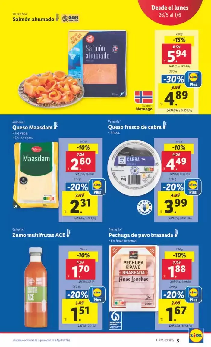 Catálogo de № 1 PRECIO - Ofertas válidas del 26/05 al 01/06 26 de mayo al 1 de junio 2025 - Página 5