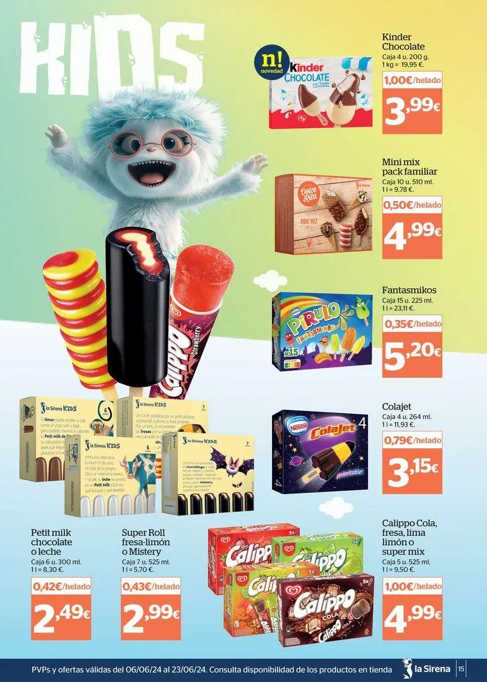 Catálogo de Bienvenidos a un verano helado 6 de junio al 23 de junio 2024 - Página 15