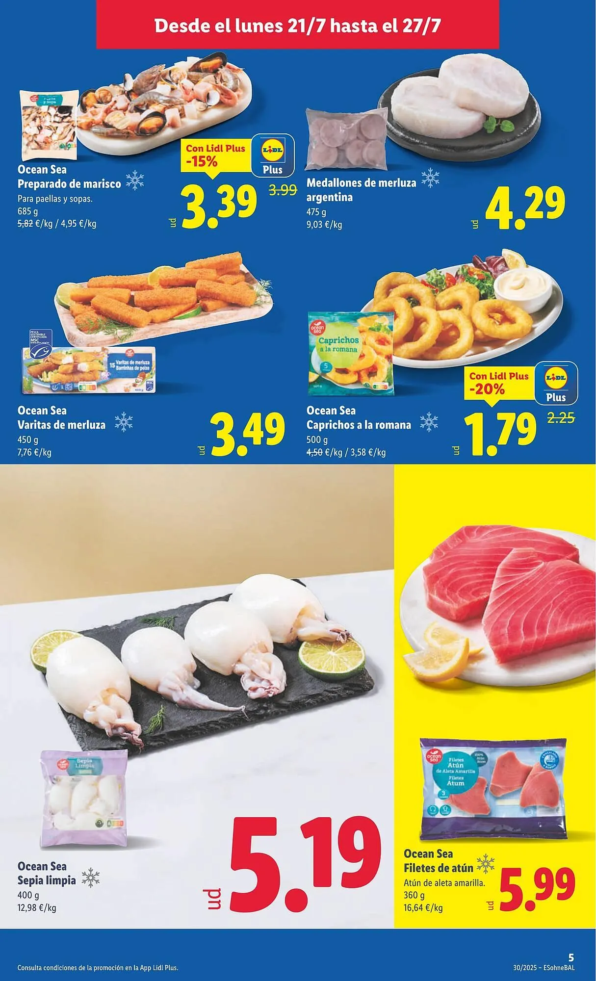 Catálogo de Folleto Lidl 21 de julio al 27 de julio 2025 - Página 5