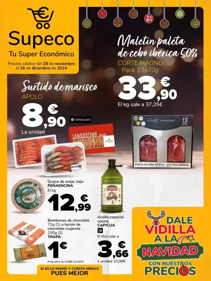 Catálogo de Supeco, tu super económico 28 de noviembre al 16 de diciembre 2024 - Página 1