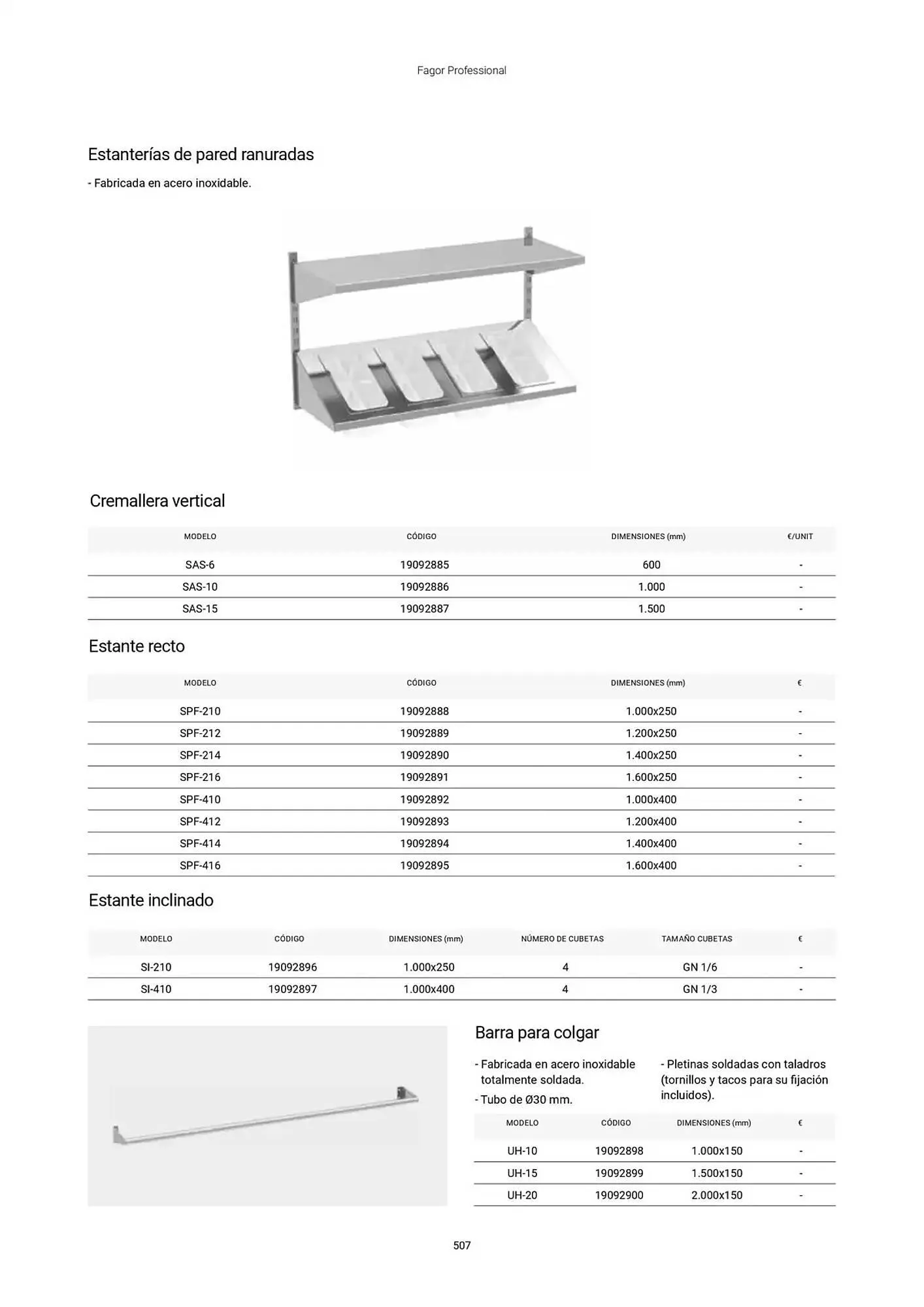 Catálogo de Folleto Fagor 3 de marzo al 1 de enero 2026 - Página 508