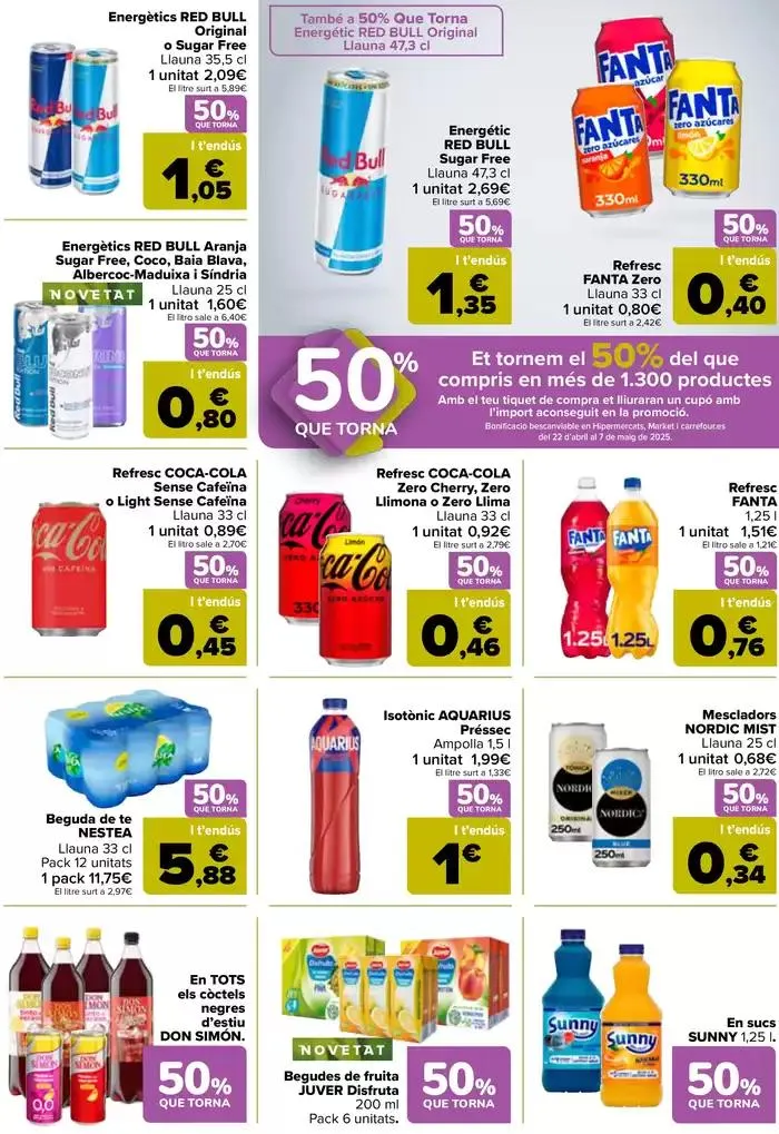 Catálogo de 50% QUE VUELVE + 3x2 10 de abril al 21 de abril 2025 - Página 39