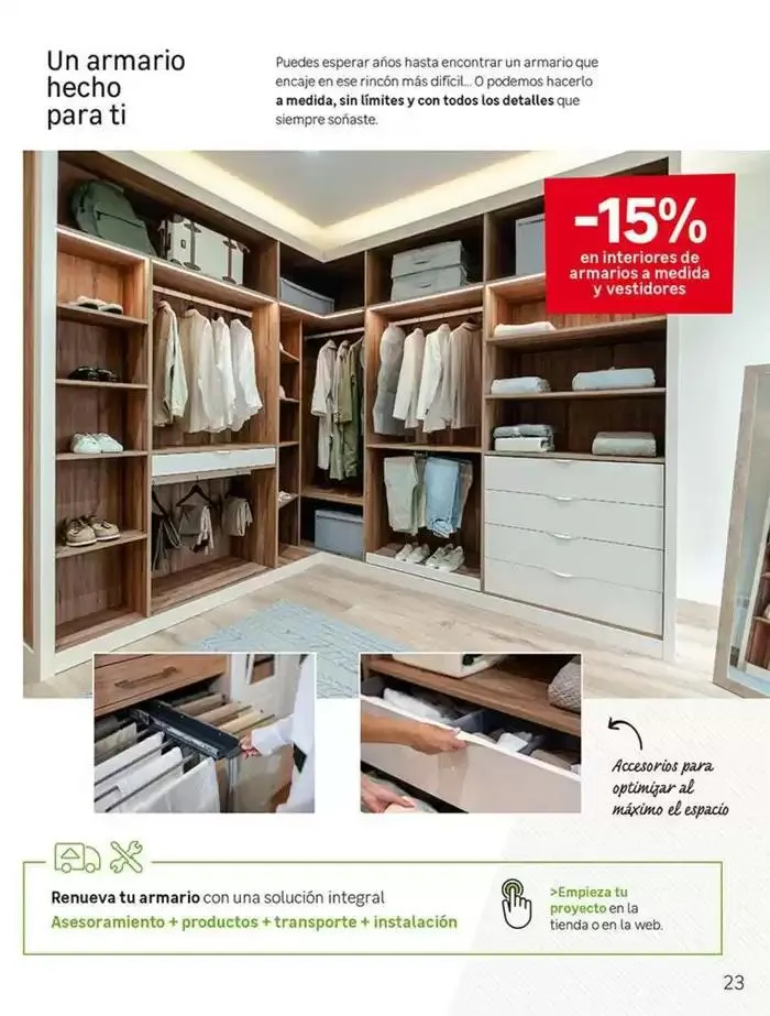 Catálogo de Aprovecha nuestro Especial proyectos 5 de marzo al 7 de abril 2025 - Página 23