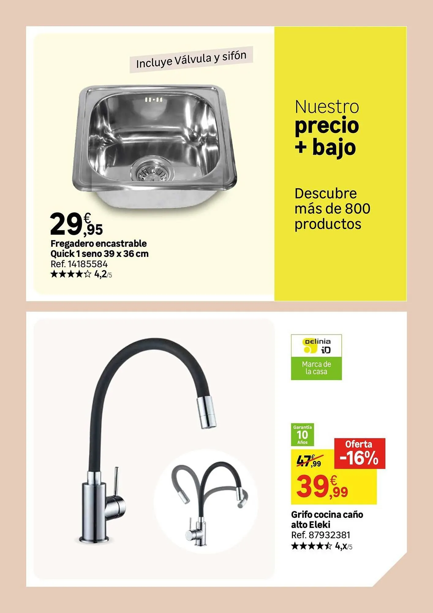 Catálogo de Folleto Leroy Merlin 5 de abril al 25 de abril 2024 - Página 74