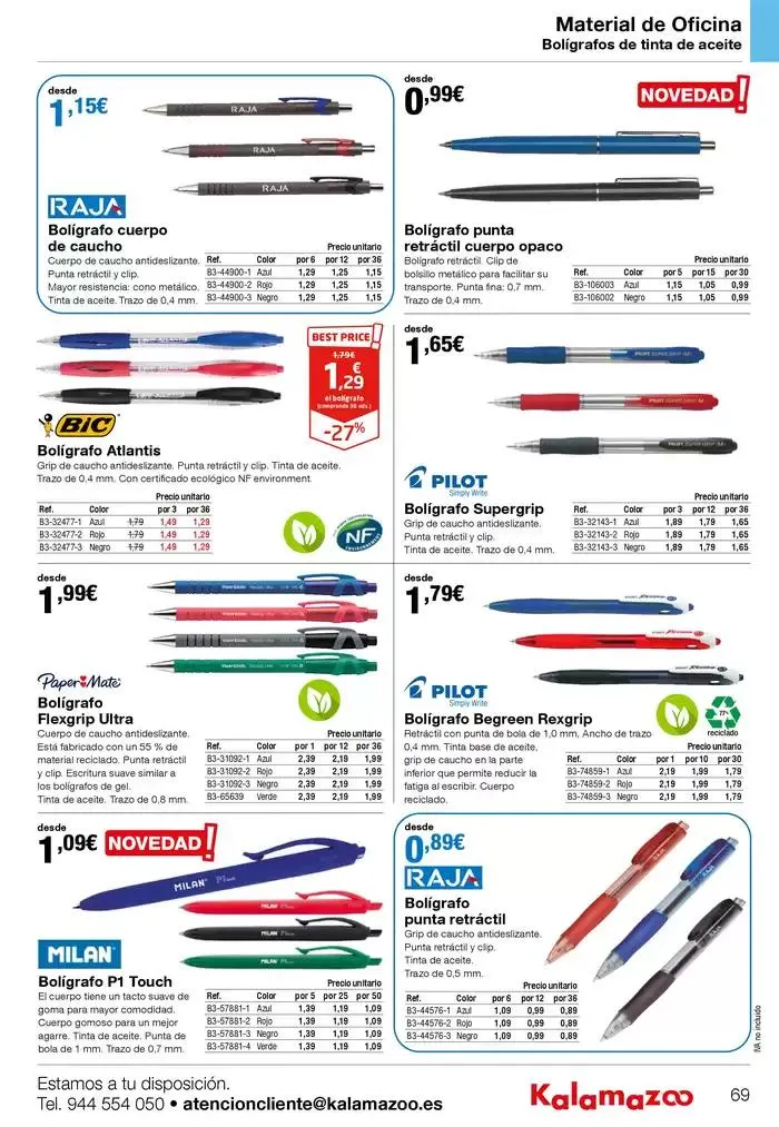Catálogo de Staples Kalamazoo Catálogo General 9 de enero al 30 de septiembre 2025 - Página 69