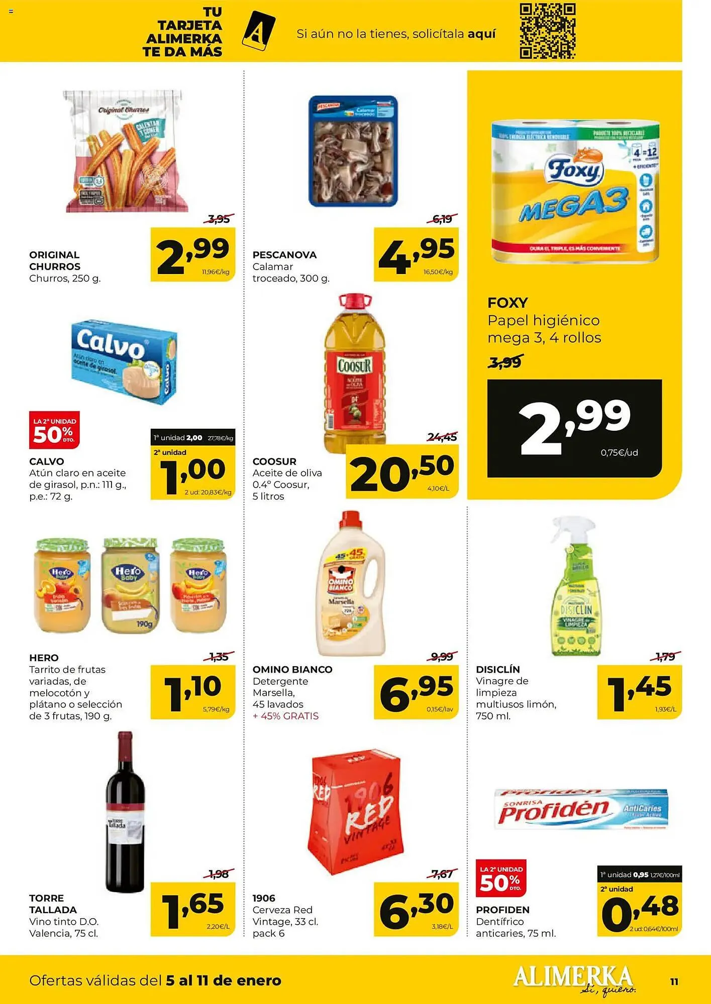 Catálogo de Folleto Alimerka 5 de enero al 11 de enero 2026 - Página 11