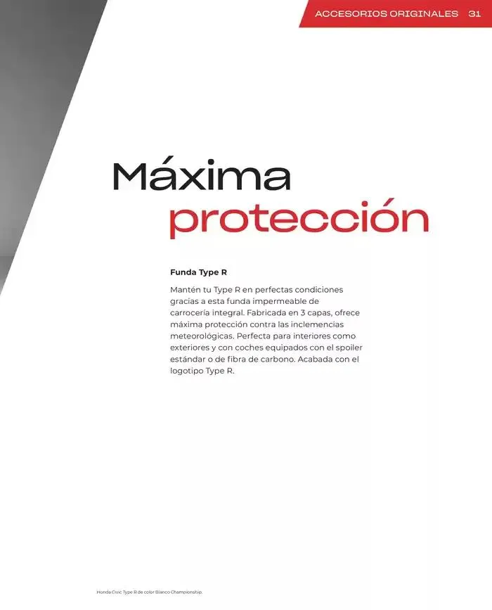 Catálogo de Honda Civic-Type R 30 de agosto al 30 de junio 2025 - Página 31