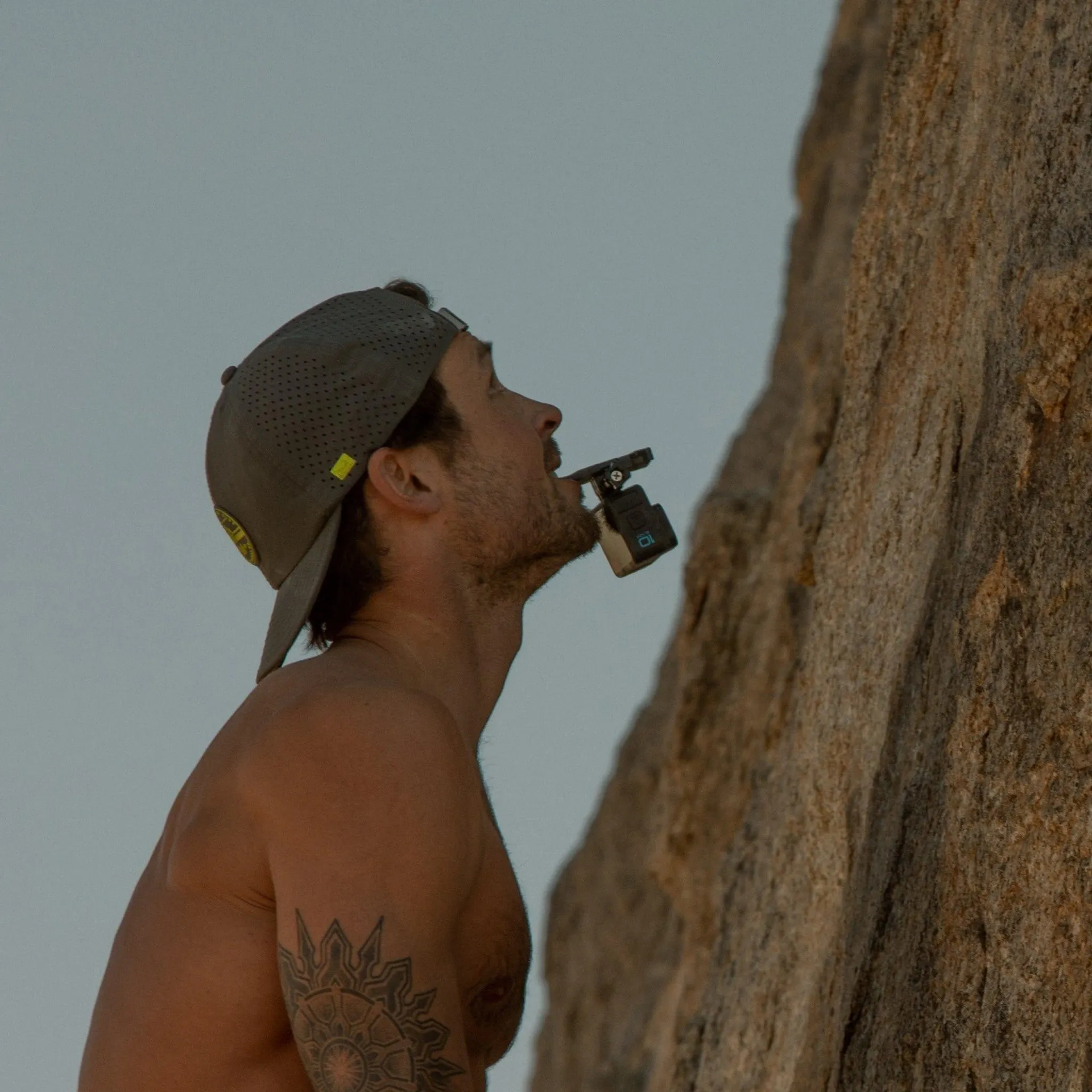 Soporte para POV de boca manos libres