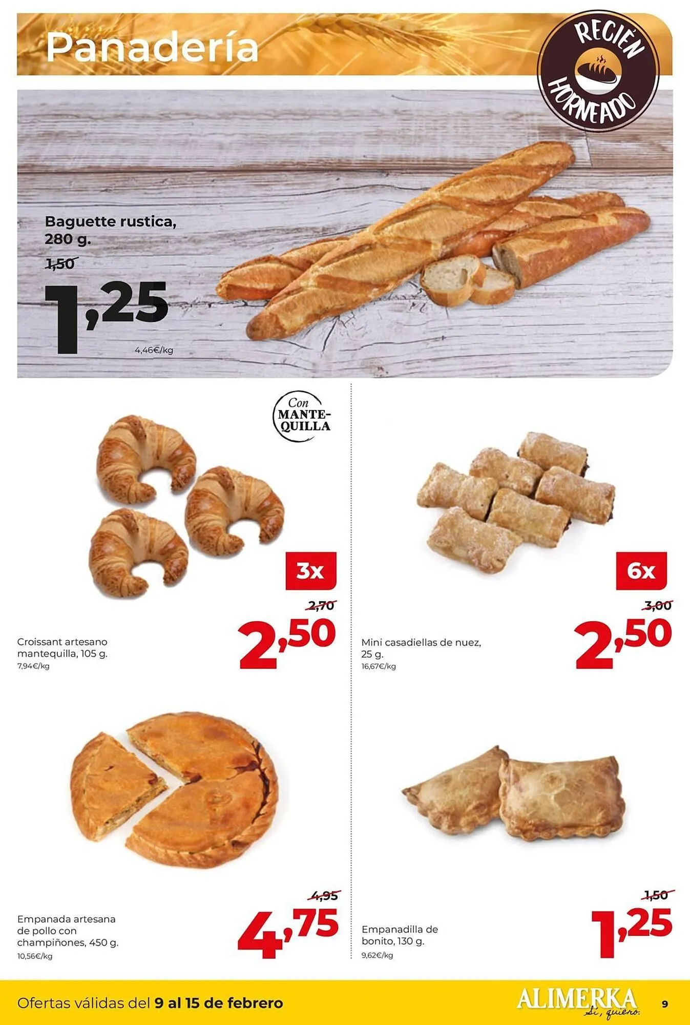 Catálogo de Folleto Alimerka 9 de febrero al 15 de febrero 2026 - Página 9