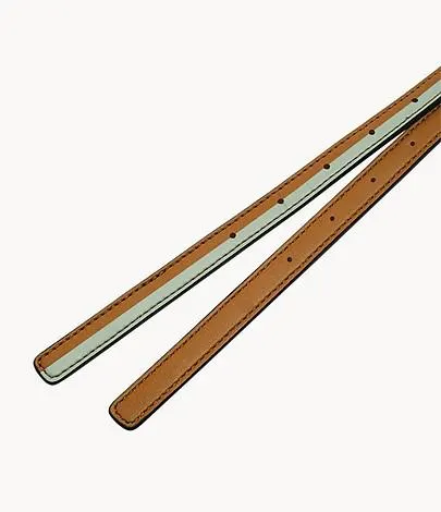 Correa de hombro Kier de piel de cactus estampada