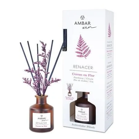 Ambientador Mikado Ambar zen 40ml cerezo en flor