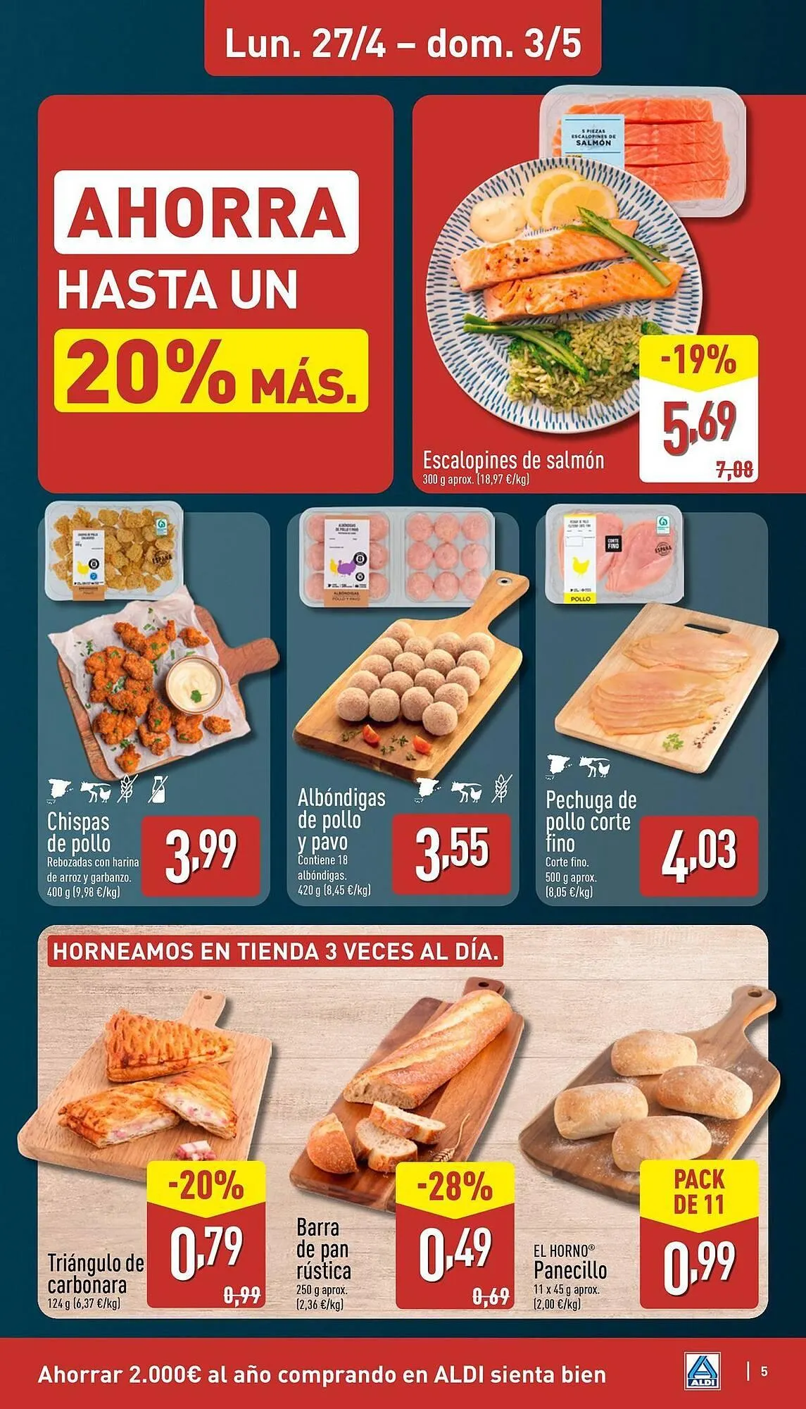 Catálogo de Folleto ALDI 27 de abril al 3 de mayo 2026 - Página 5