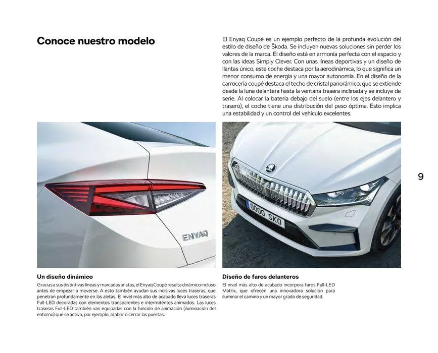 Catálogo de ŠKODA Enyaq Coupé 23 de enero al 31 de mayo 2024 - Página 9