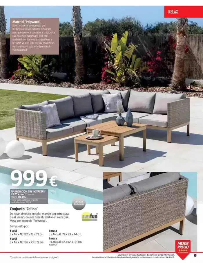 Catálogo de Bauhaus Verano 1 de junio al 31 de agosto 2025 - Página 15