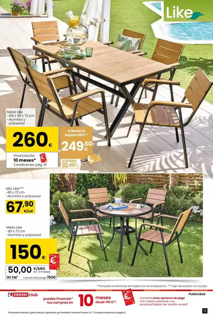 Catálogo de Terraza y Jardín 2 de mayo al 28 de mayo 2025 - Página 15