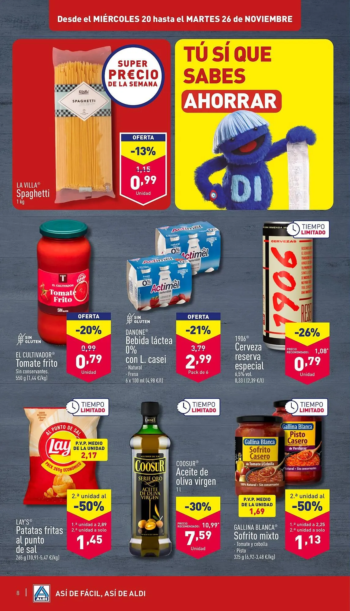 Catálogo de Folleto ALDI 20 de noviembre al 26 de noviembre 2024 - Página 8
