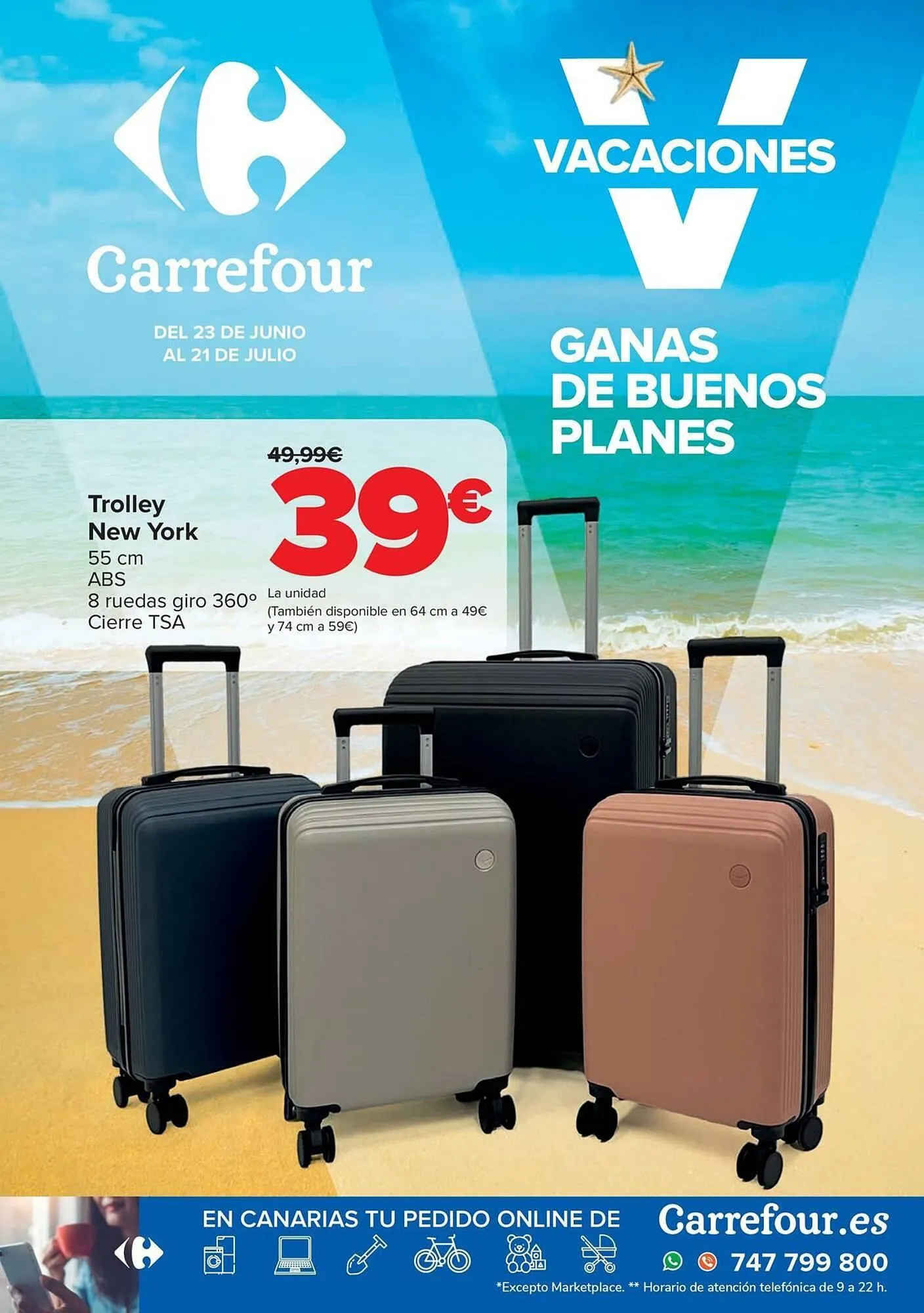 Catálogo de Folleto Carrefour 23 de junio al 21 de julio 2025 - Página 1