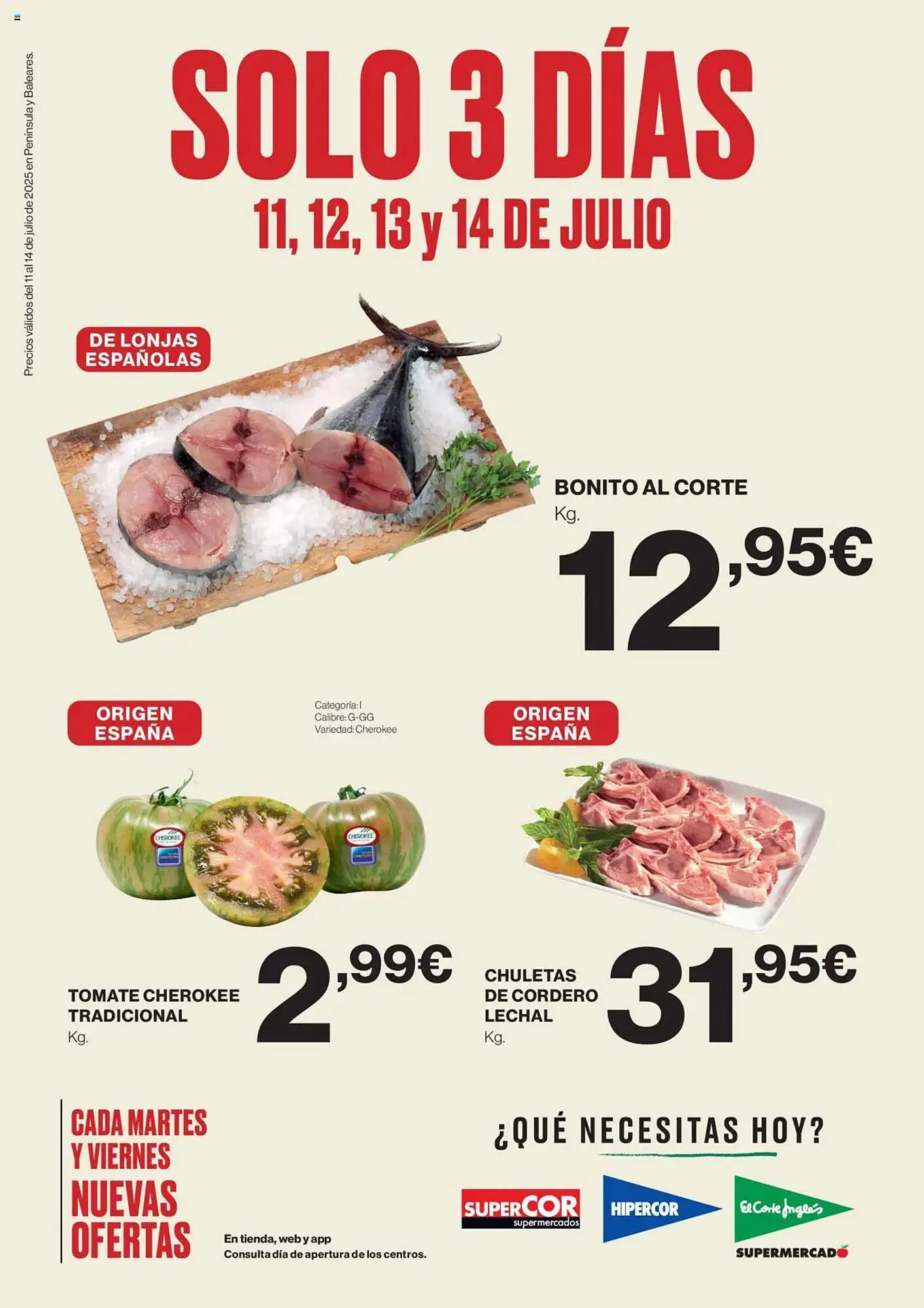 Catálogo de Folleto El Corte Inglés 11 de julio al 14 de julio 2025 - Página 1