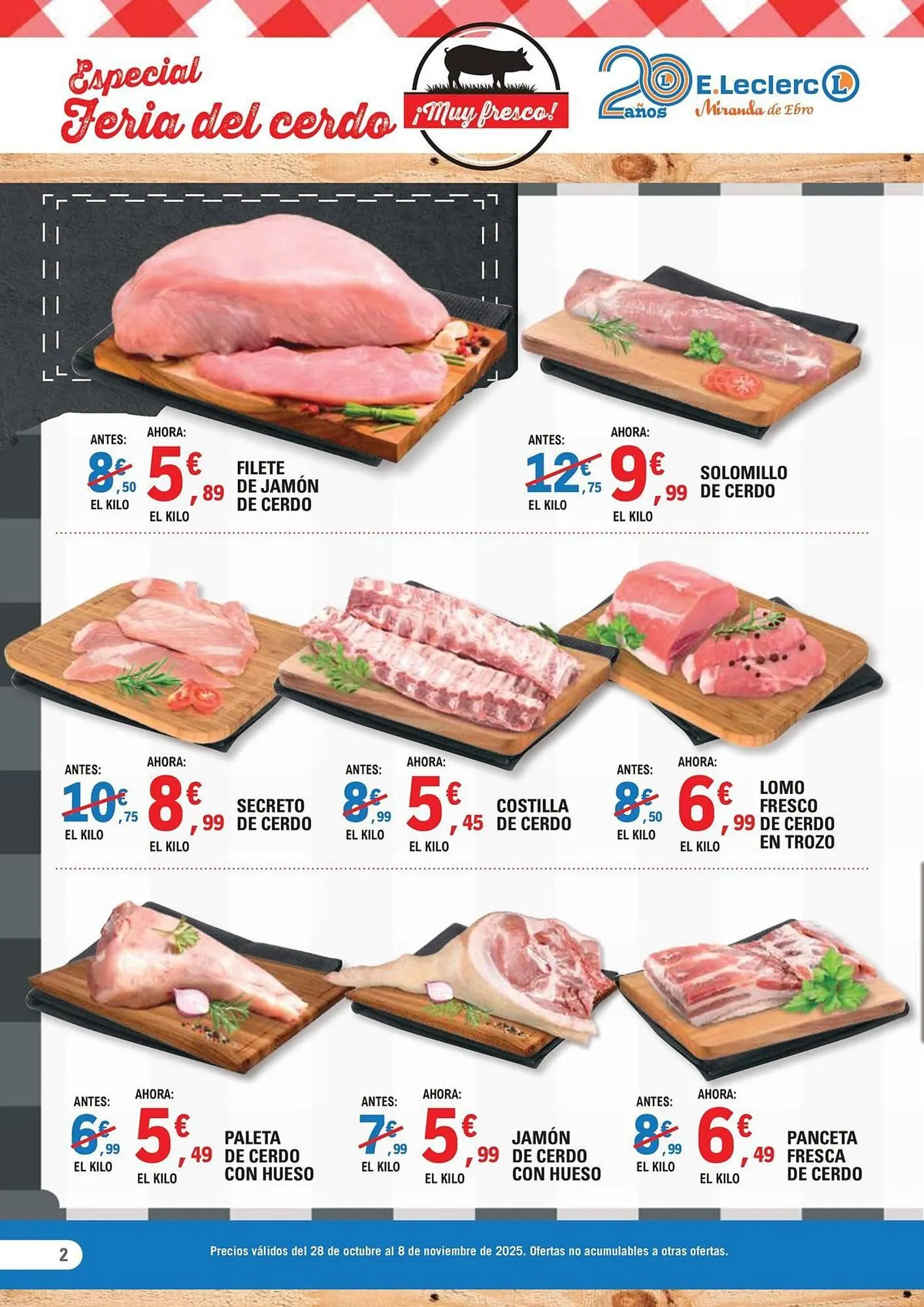 Catálogo de Catálogo E.Leclerc 30 de octubre al 8 de noviembre 2025 - Página 2
