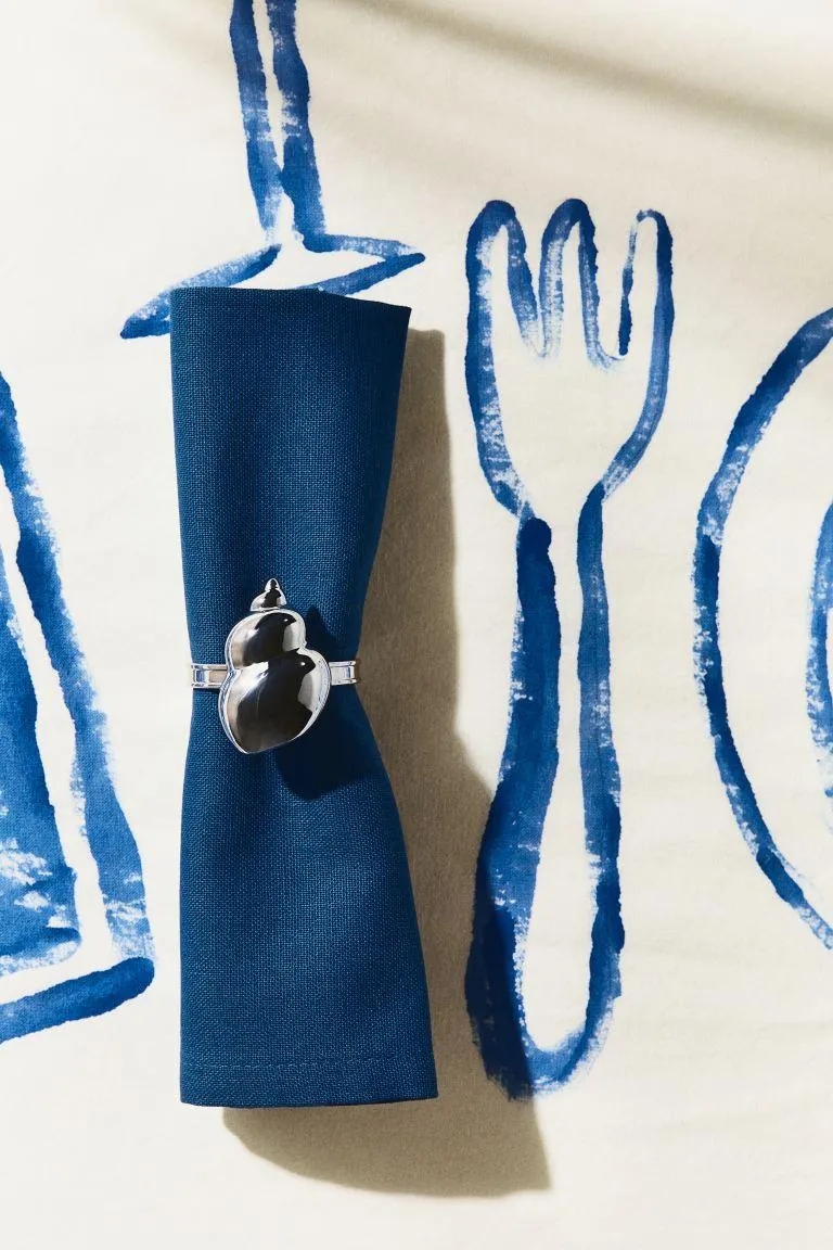 Pack de 2 servilleteros en forma de concha