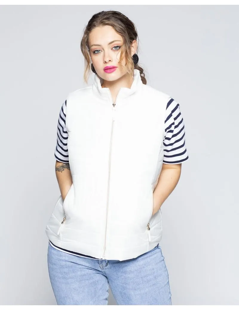 Chaleco Acolchado Cremallera