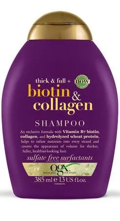 Champú Biotina y Colágeno OGX Cabello Fino,385 ml