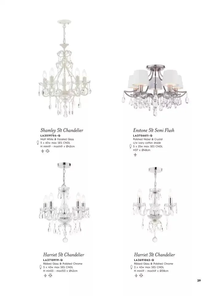 Catálogo de Lighting & Mirror Collection 12 de marzo al 31 de agosto 2025 - Página 31