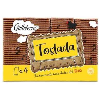 Galletas tostadas Galleteca de Dia paquete 800 g