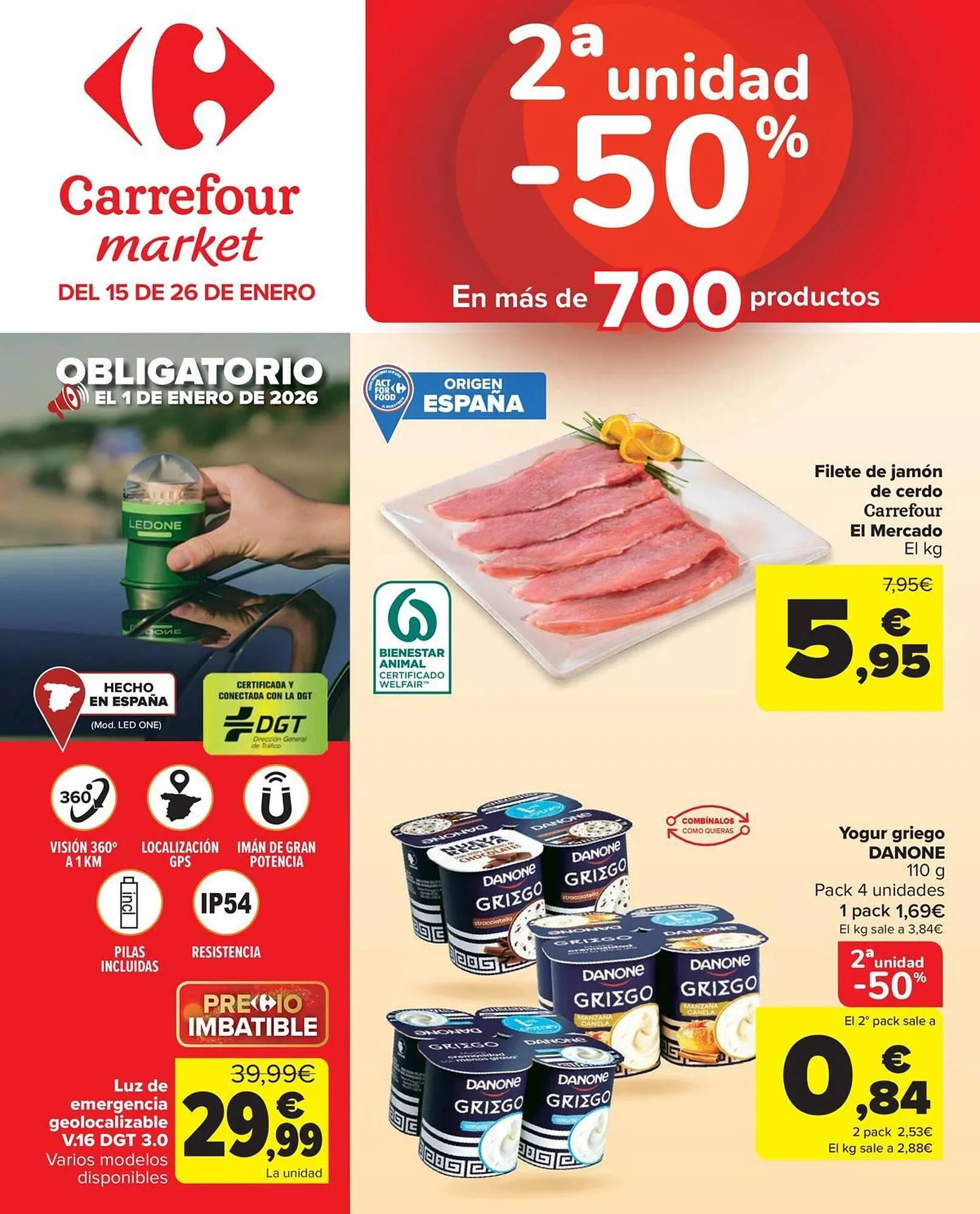 Catálogo de Folleto Carrefour Market 15 de enero al 26 de enero 2026 - Página 1