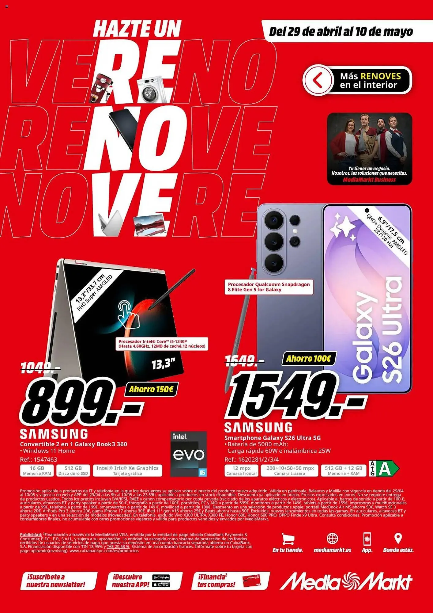 Catálogo de Folleto MediaMarkt 29 de abril al 10 de mayo 2026 - Página 36