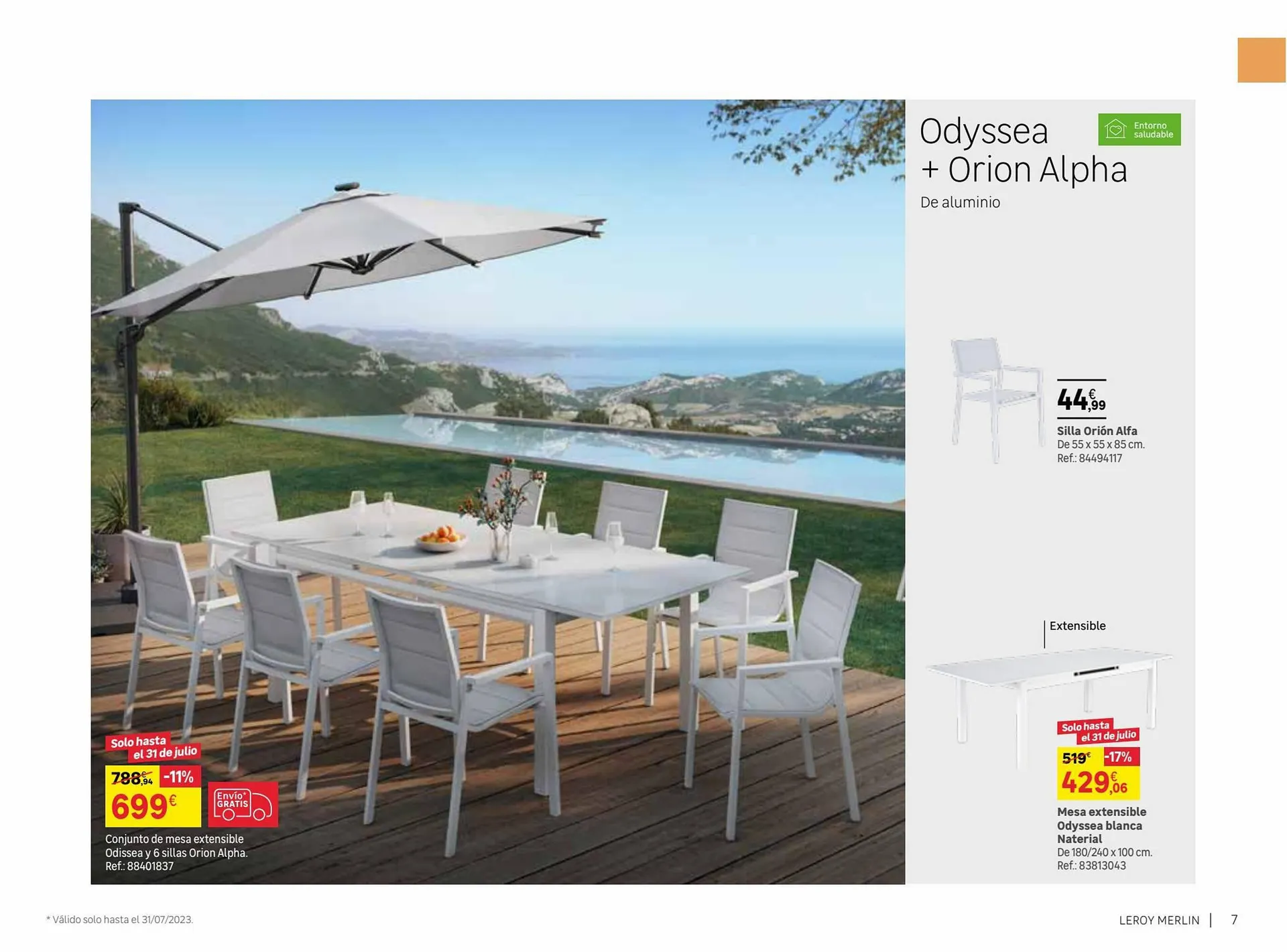 Catálogo de Folleto Leroy Merlin 9 de junio al 31 de julio 2023 - Página 7