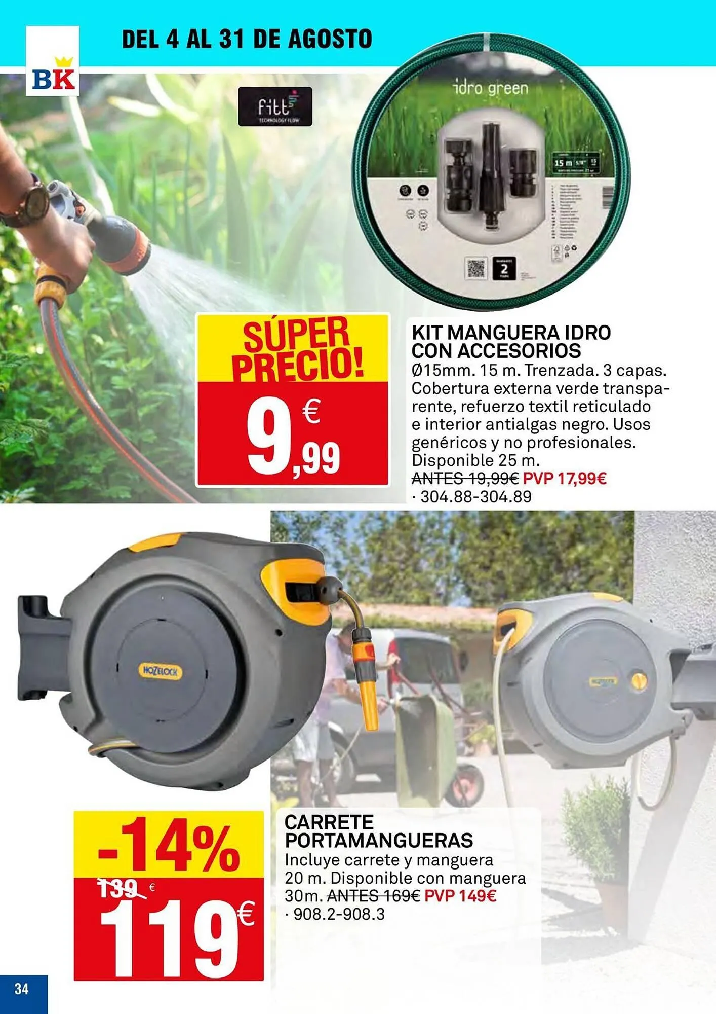 Catálogo de Folleto Bricoking 14 de agosto al 31 de agosto 2025 - Página 34