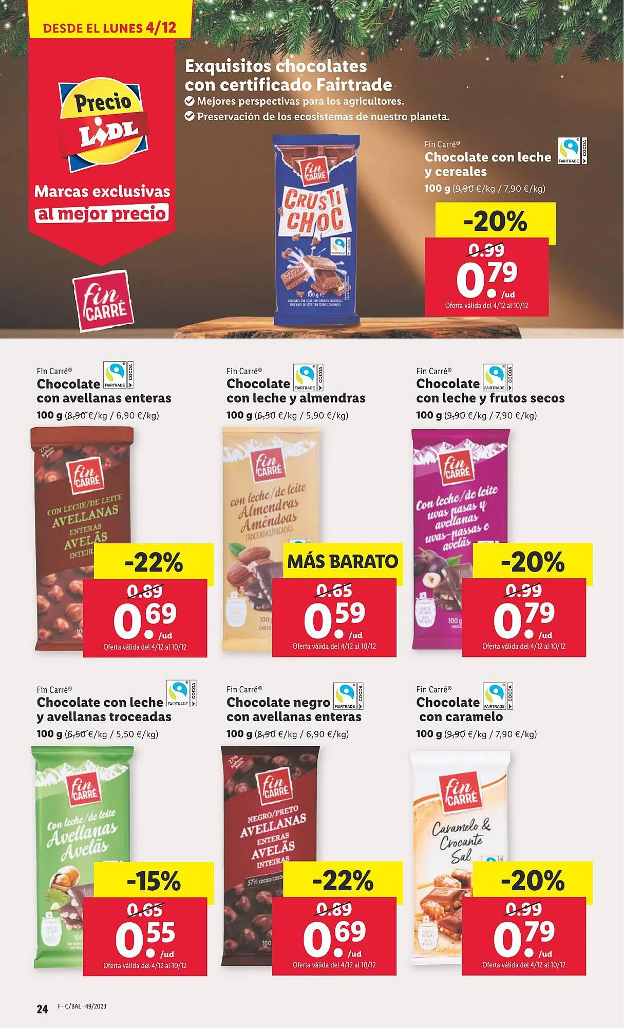 Catálogo de Folleto Lidl 4 de diciembre al 10 de diciembre 2023 - Página 48