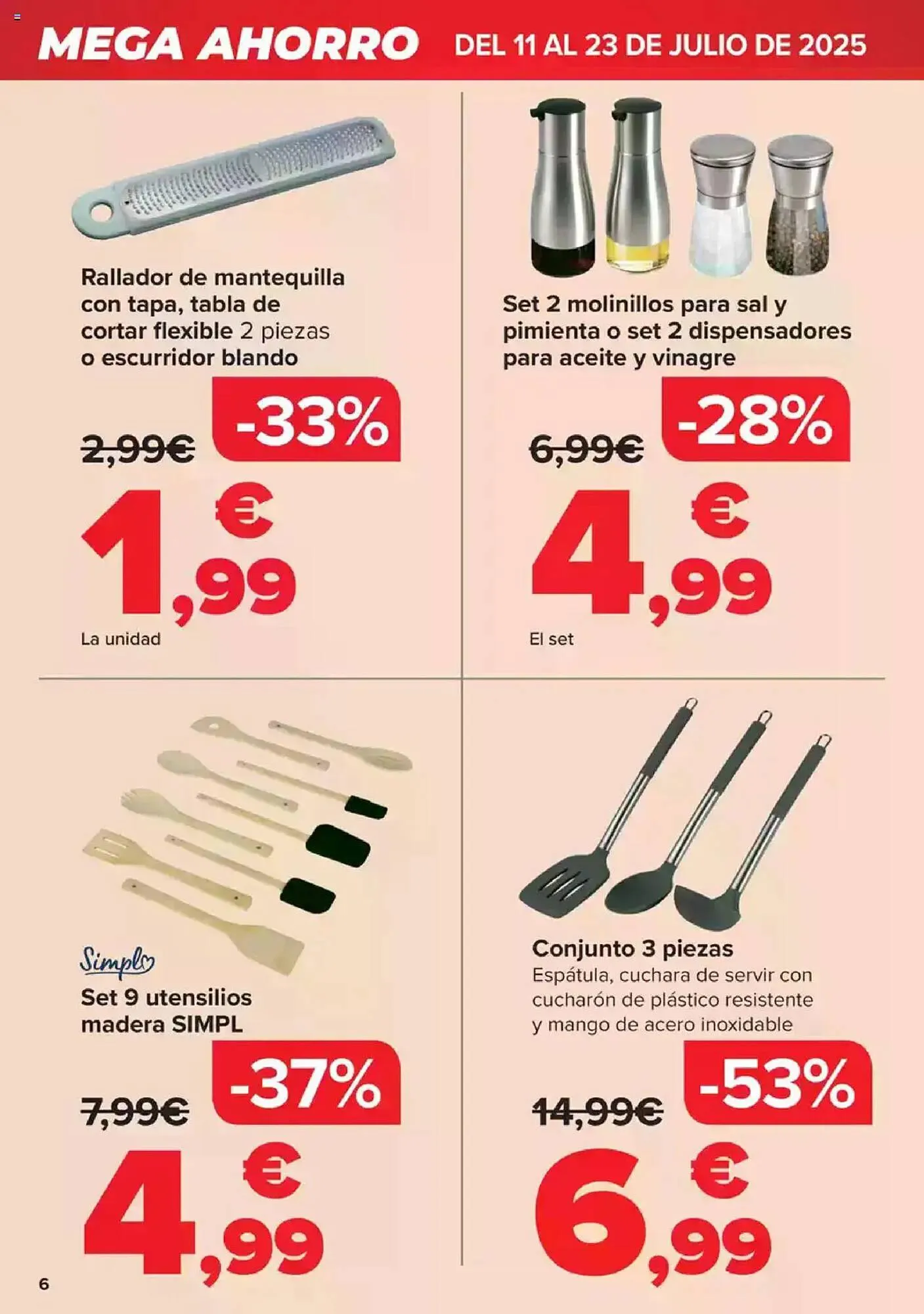 Catálogo de Folleto Carrefour 11 de julio al 23 de julio 2025 - Página 6