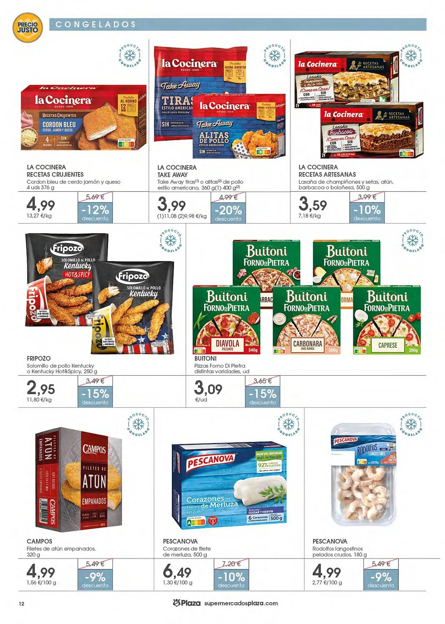 Catálogo de Folleto Supermercados Plaza 26 de junio al 9 de julio 2025 - Página 12