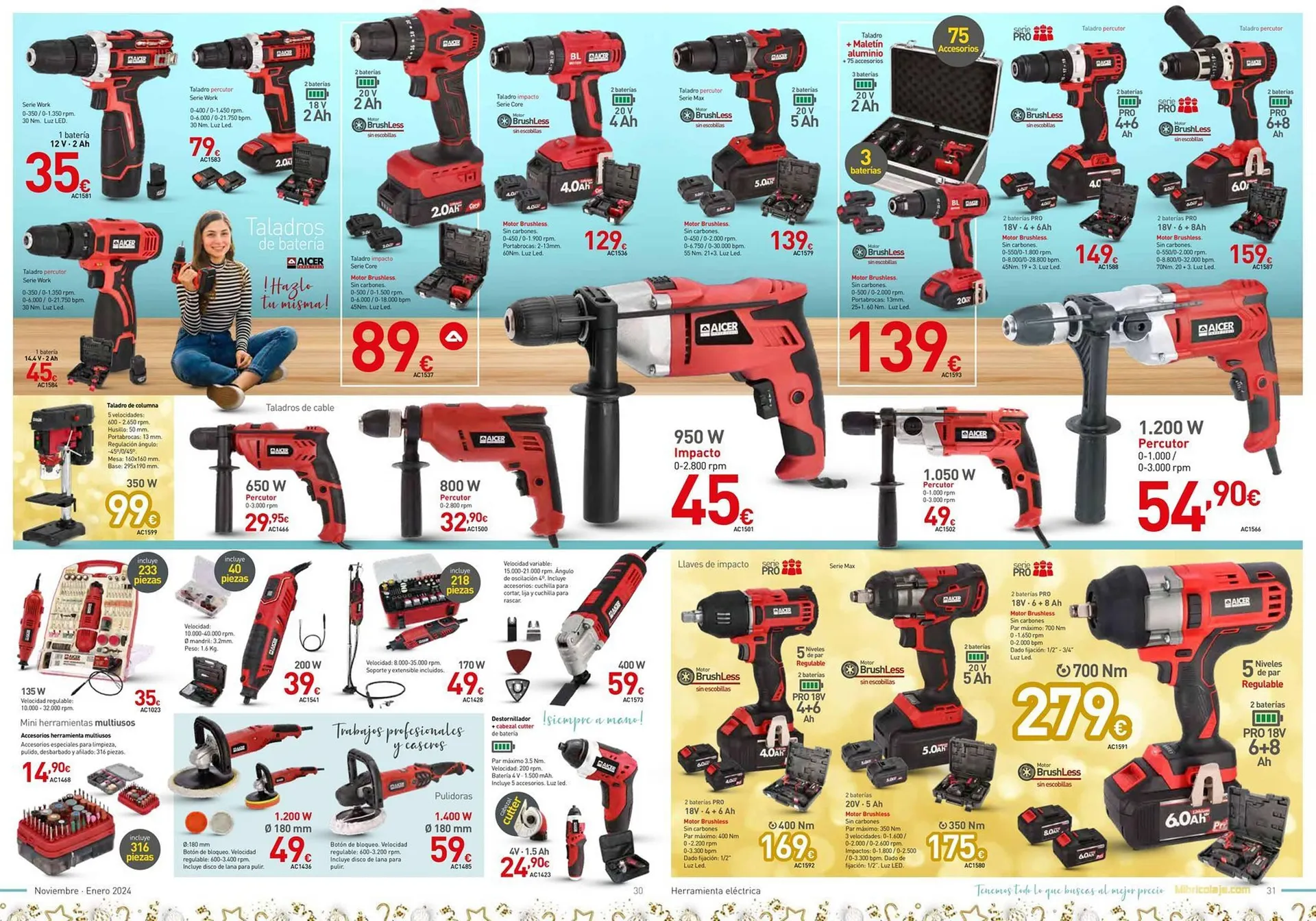 Catálogo de Folleto Mi Bricolaje 16 de noviembre al 31 de enero 2024 - Página 16