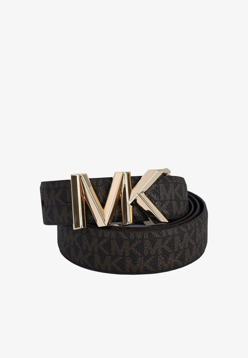 REVERSIBLE - Cinturón - dark brown