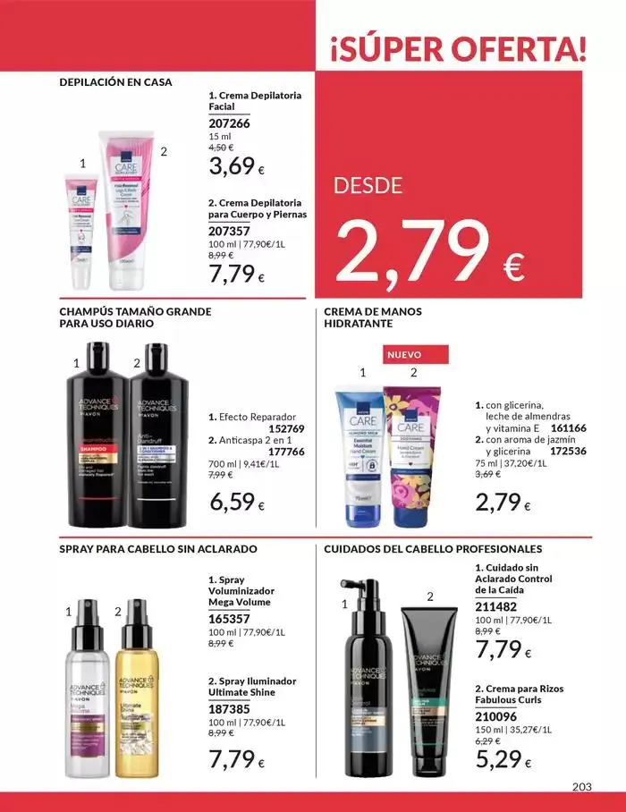 Catálogo de Catálogo AVON Mayo 2 de mayo al 31 de mayo 2025 - Página 203